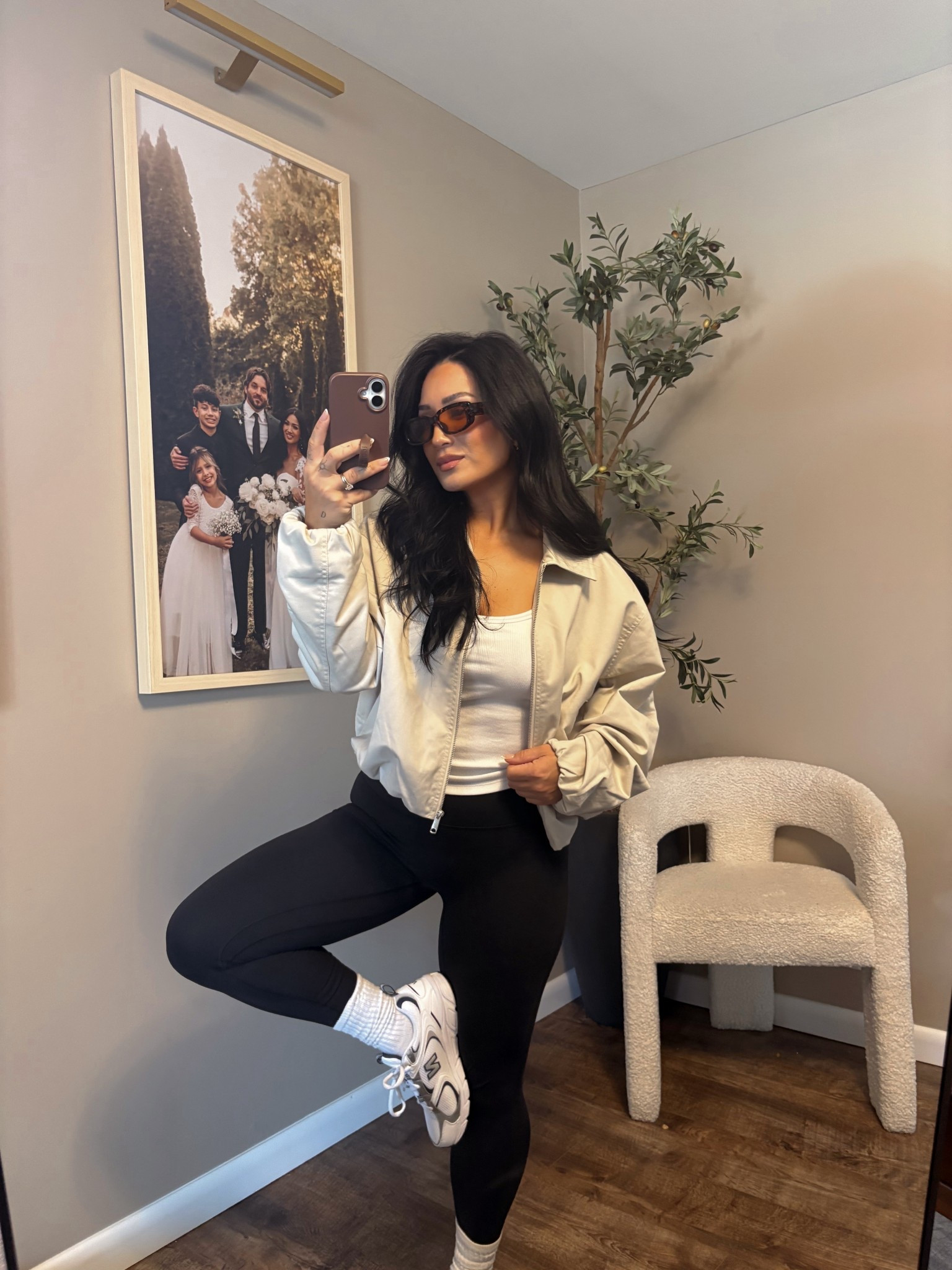 A perfect weekend fit 🤌🏼 


Top || small 
Jacket || small 
Leggings || small 