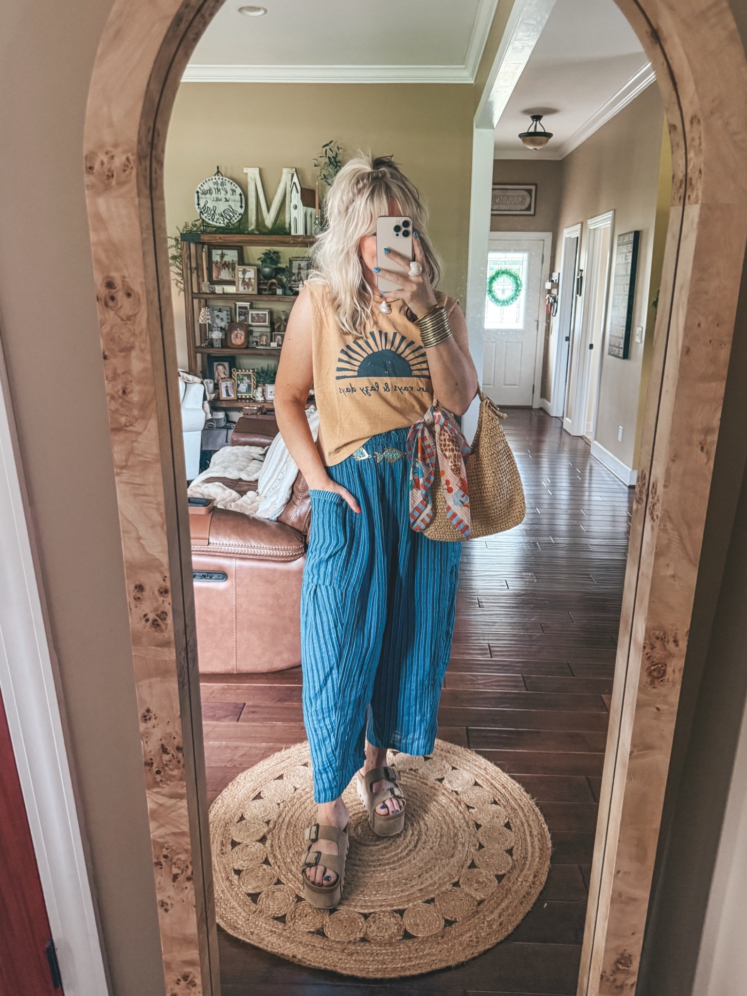This tank is so adorable and I’m in a S/M. Love it with this cute 🐠 belt and these comfy pants! 
Save @Three Bird Nest if it’s not on sale with code MANDIE20MAULDIN

#LTKootd #LTKgrwm #LTKOver40
