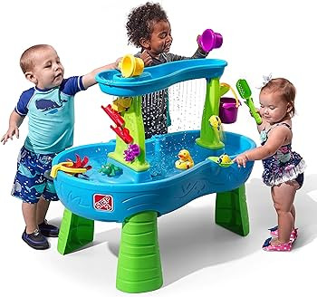 Step2 Rain Showers Splash Pond Water Table | Kids Water Play Table with 13-Pc Accessory Set | Amazon (US)