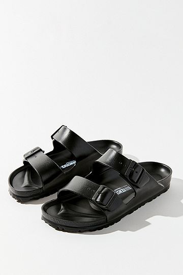 Birkenstock Arizona Black EVA Sandals | Urban Outfitters (EU)