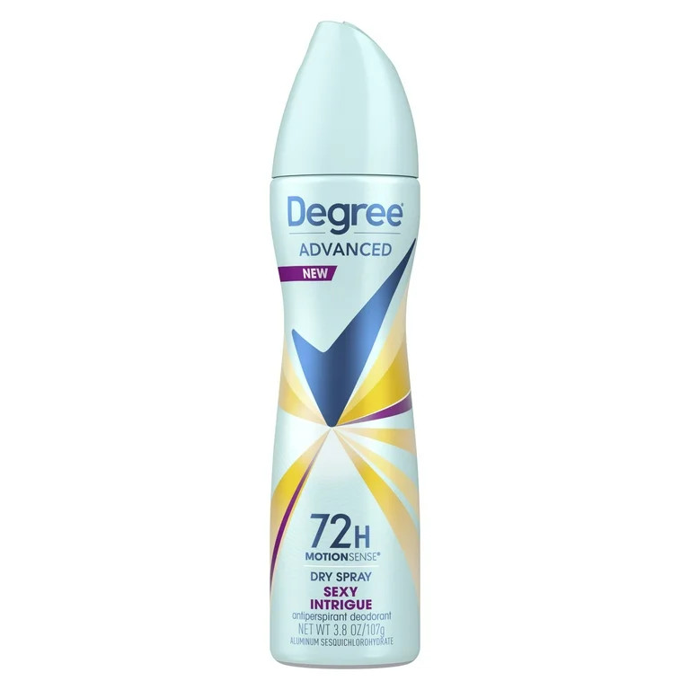 Degree Antiperspirant Deodorant Dry Spray Sexy Intrigue Deodorant for Women 3.8 oz - Walmart.com | Walmart (US)