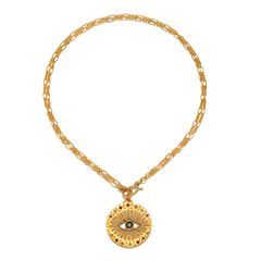 Athena Super Evil Eye Convertible Necklace | Sequin