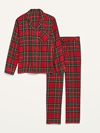 Matching Plaid Flannel Pajama Set for Men | Old Navy (US)