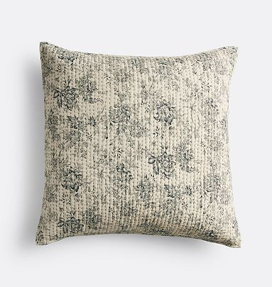 Anabelle Floral Pick-Stitch Quilt & Shams | Rejuvenation
