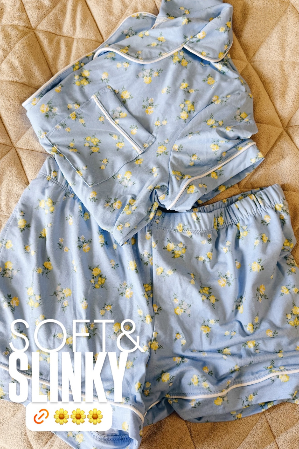 SOFT & SLINKY pajamas from Walmart 🌼

#LTKootd