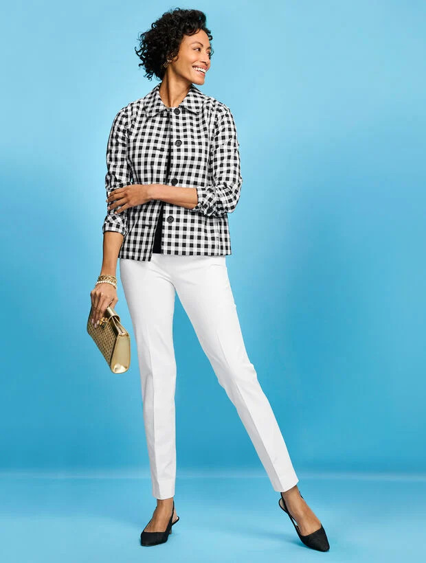 Gingham Jacket | Talbots