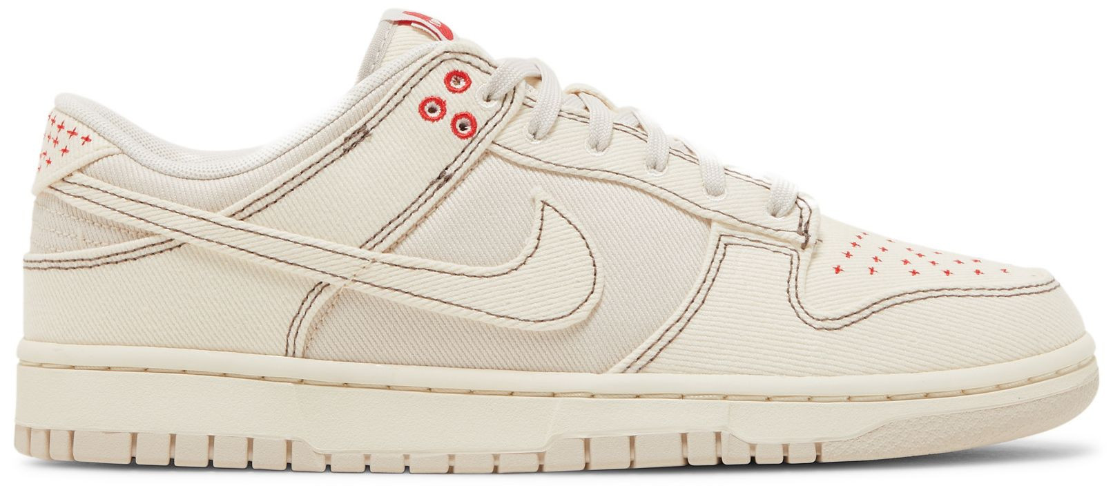 Dunk Low SE 'Sashiko - Light Orewood Brown' | GOAT