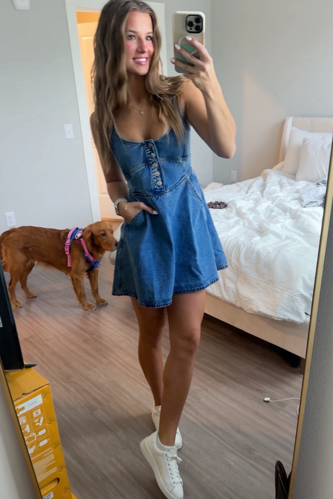 Denim dress 👖

#LTKFindsUnder100 #LTKWorkwear #LTKBacktoSchool