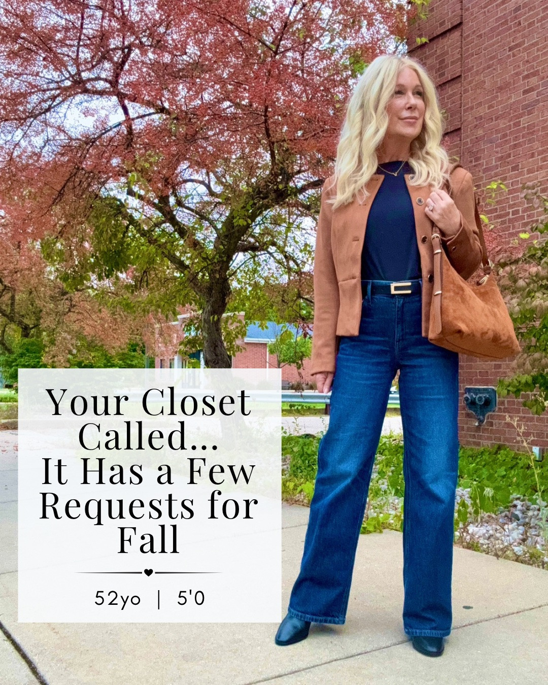 Comment CLOSET if you love these looks. 🍂

Your closet called… and it has a few requests for fall.

Outfits that feel current. Pieces you’ll actually wear. And options for different budgets and busy days.

At 52, I want clothes that work for real life—whether I’m running errands, heading out to dinner, or enjoying a fall afternoon. Swipe through six outfits I’m excited to wear this season.

Which one is your favorite?

Valarie

#fallfashion #falloutfits #womenover40 #womenover50 #womenover60

#LTKSeasonal #LTKOver40 #LTKPetite