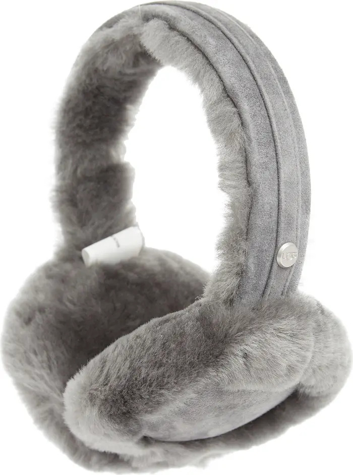 UGG Genuine Dyed Shearling Single U Ear Muffs | Nordstrom Rack