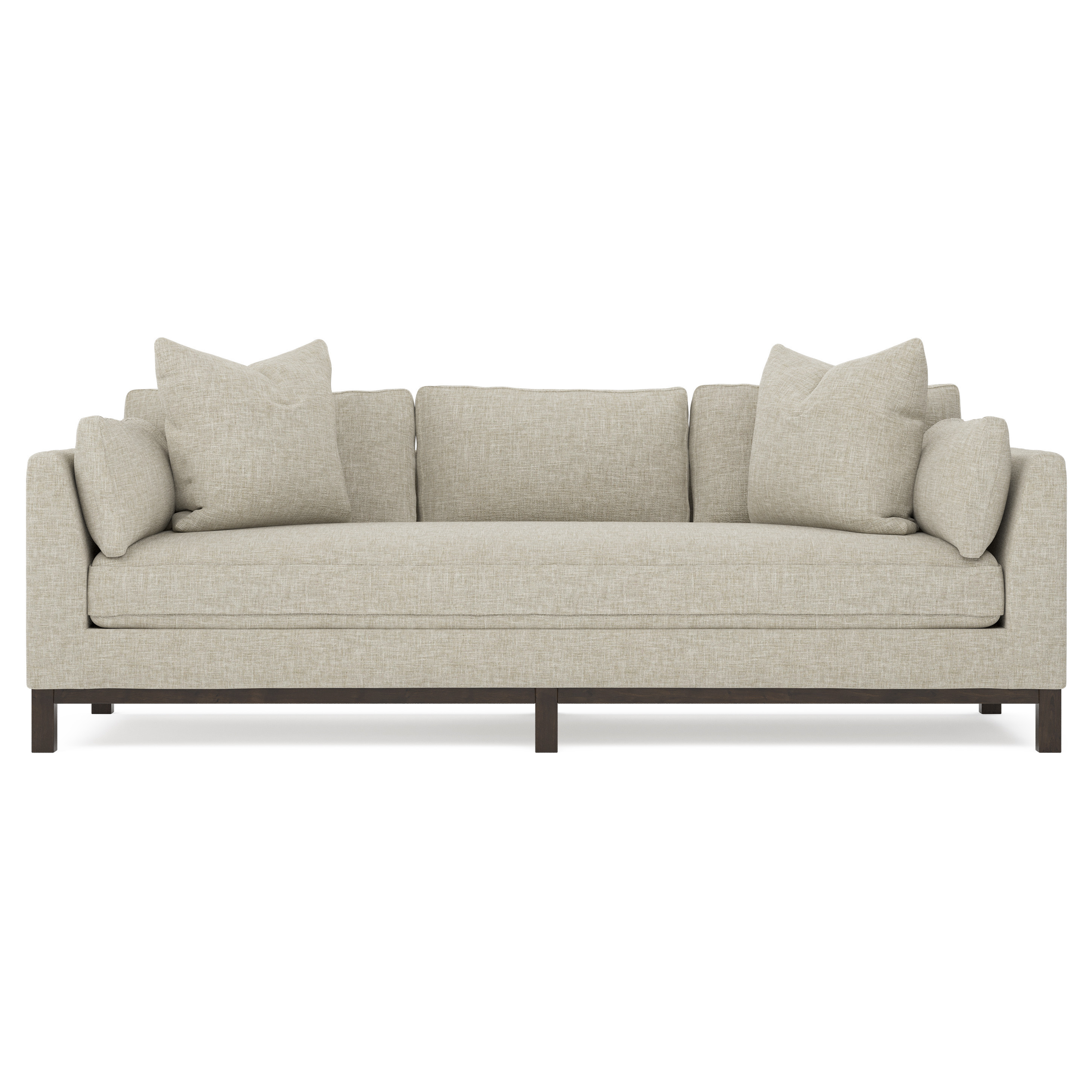 Adelle Baby Fawn Performance Sofa - 99 | Kathy Kuo Home