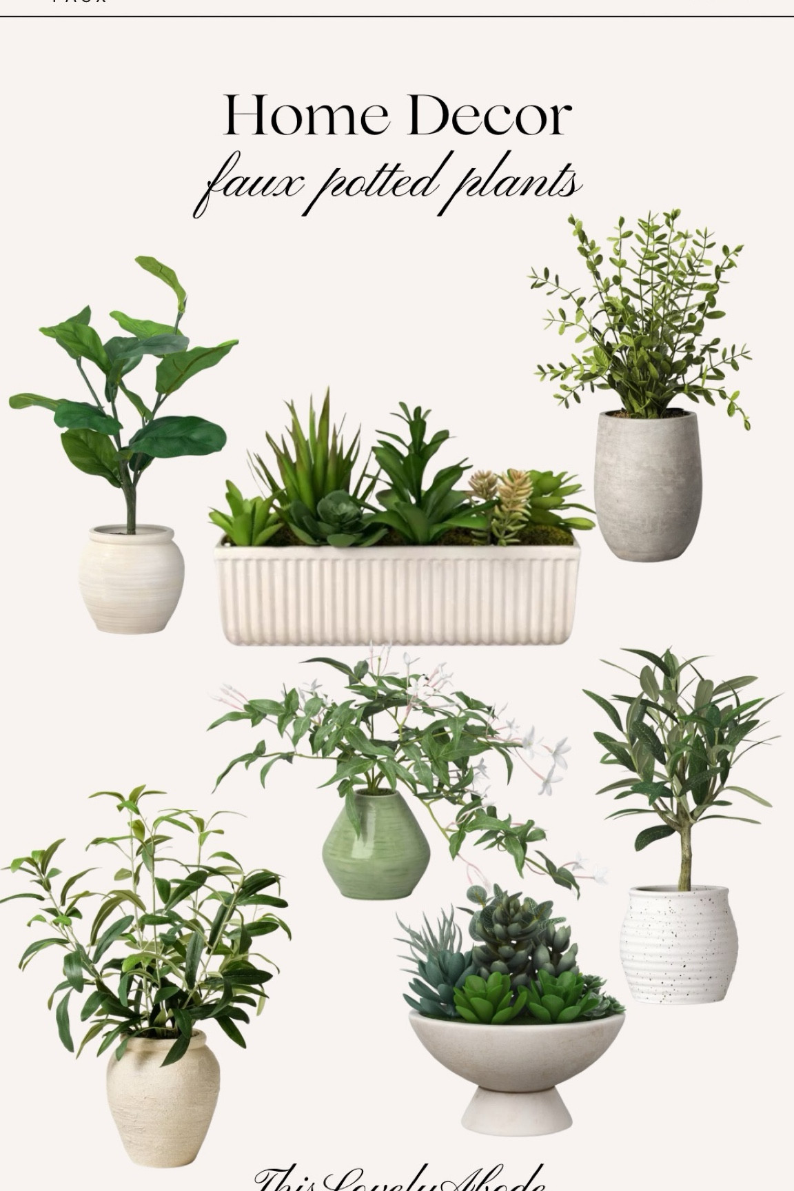 Faux potted plants. Perfect for any indoor or outdoor space. #target #springdecor #outdoordecor #pottedplants #fauxplants


#LTKHome #LTKSeasonal