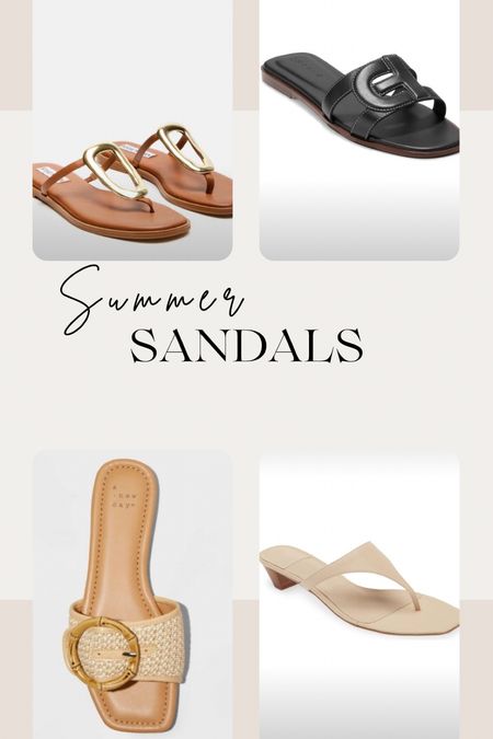 Sun comes out, toes come out 😍 Rounding up some of my favorite summer sandals in all price points.  

#ltksummer

#LTKFindsUnder50 #LTKShoeCrush