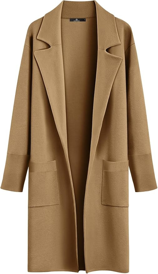 LILLUSORY Women's Long Dressy Cardigan Sweaters Fall Trendy Oversized Coatigan 2023 Knit Jacket W... | Amazon (US)