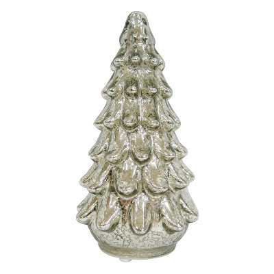 8.5" Mercury Glass Tree Christmas Figurine - Wondershop™ | Target