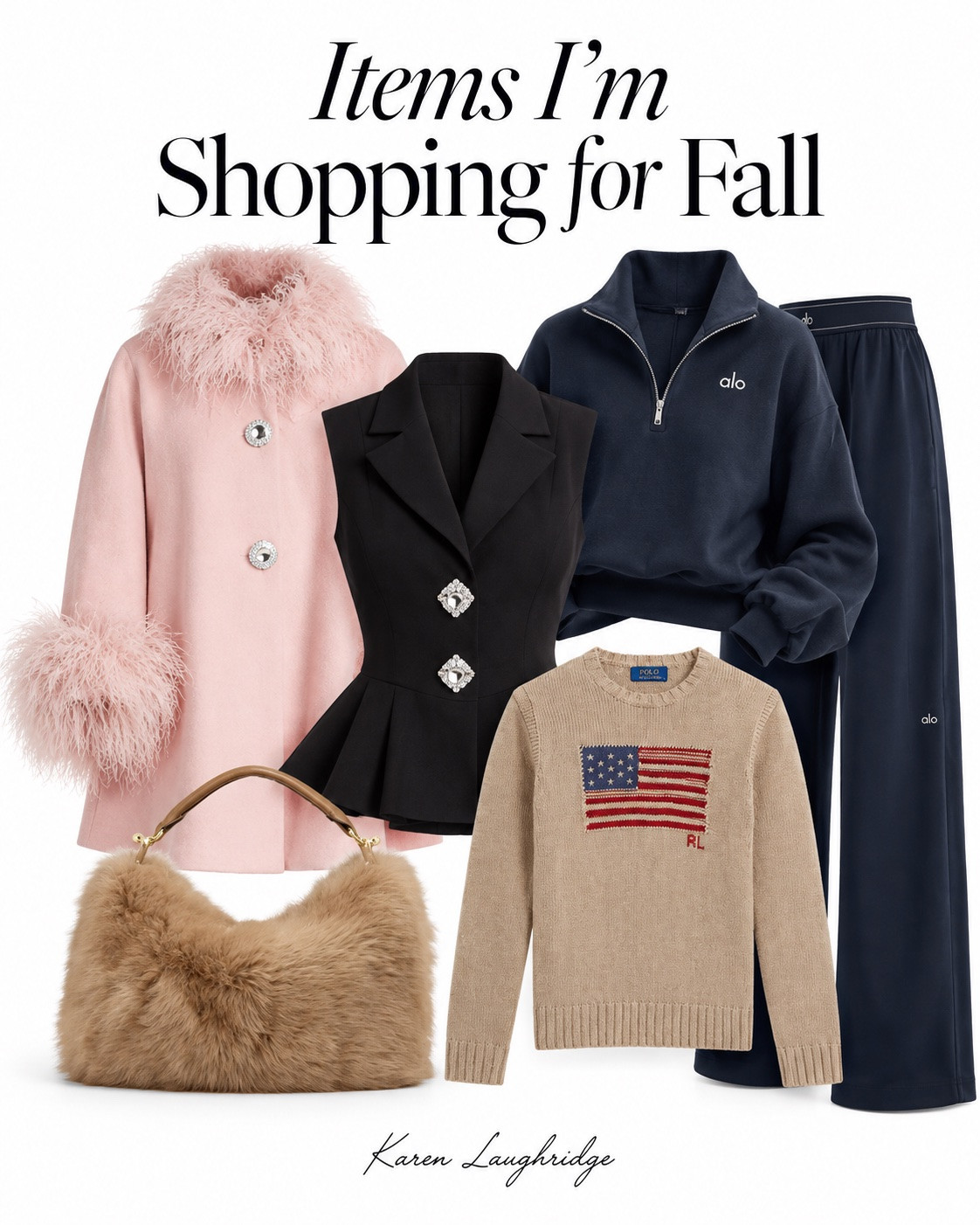 A few things currently sitting on my fall wish list 🍂✨
I’m loving a mix of polished pieces, cozy knits, pretty accessories and a little color because fall style doesn’t have to mean boring neutrals.

Which piece would you add to your cart first?

Comment FALL and I’ll send you the links.

#LTKdayinmylife #LTKSeasonal #LTKootd