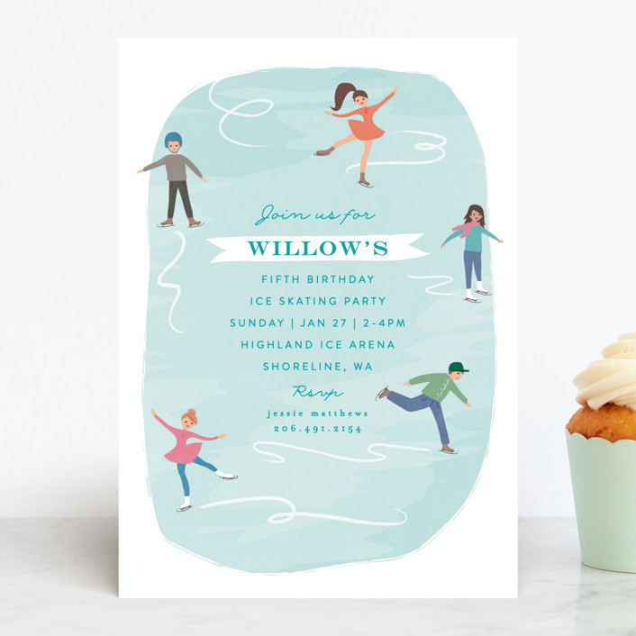 playful ice rink | Minted