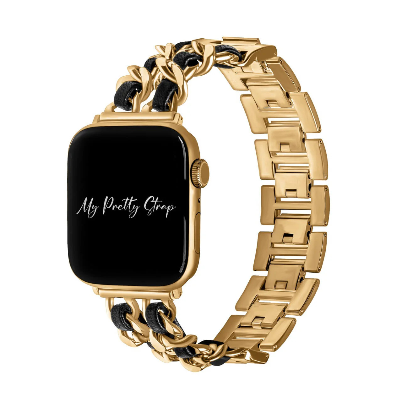 Black & Gold - Apple Watch Strap | Pretty Straps