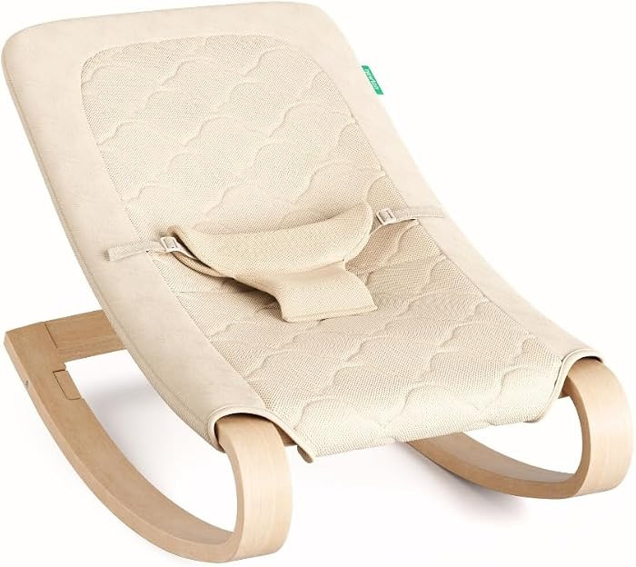 Newton Baby Rocker, Breathable & Washable, Natural Wood Frame | Amazon (US)