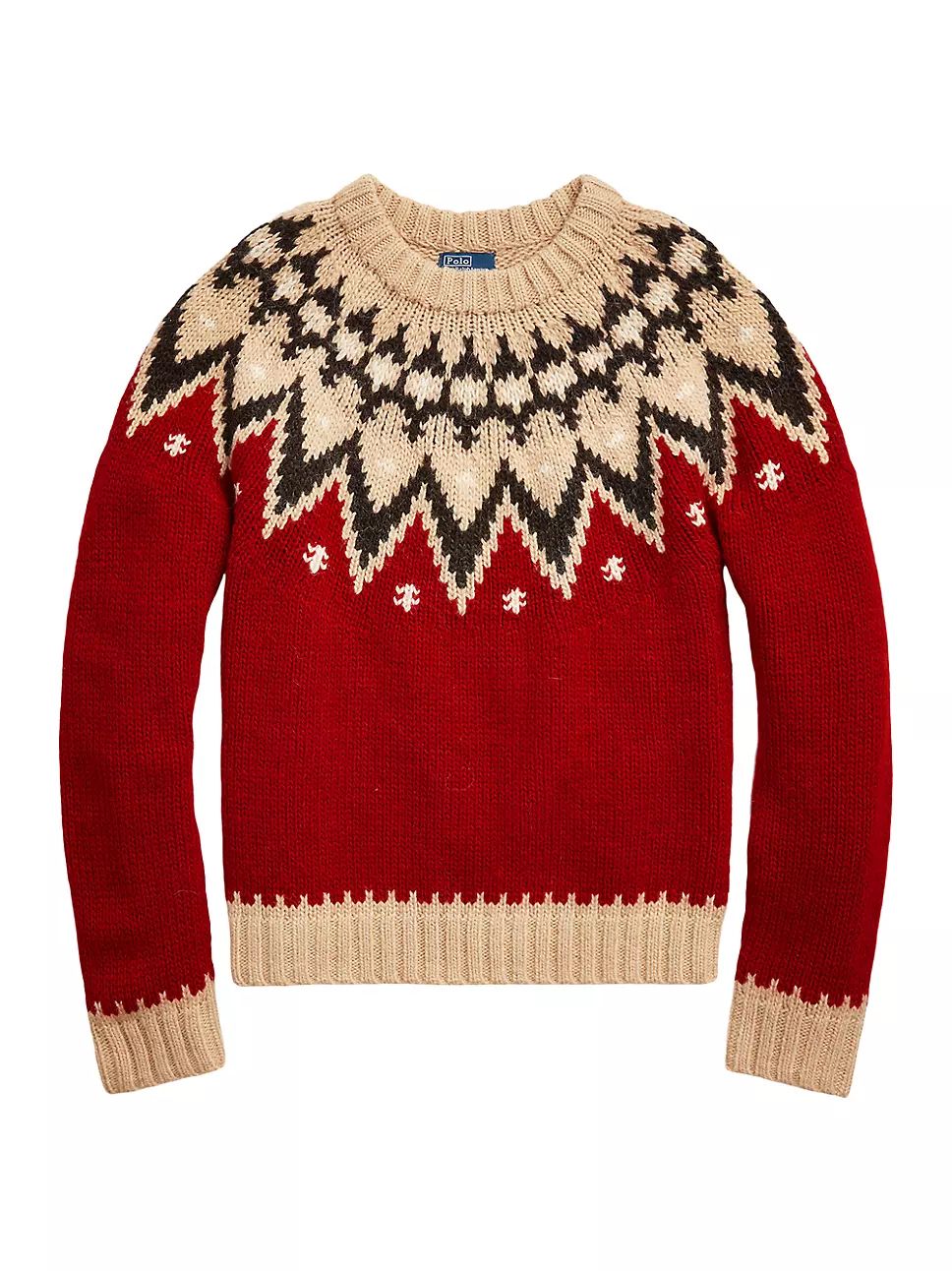 Polo Ralph Lauren Fair Isle-Style Wool-Blend Sweater | Saks Fifth Avenue