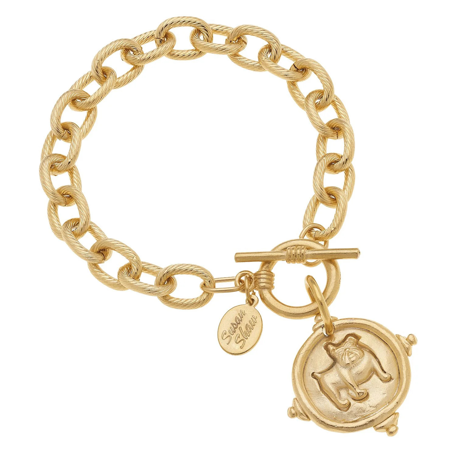 Bulldog Intaglio Bracelet | Susan Shaw