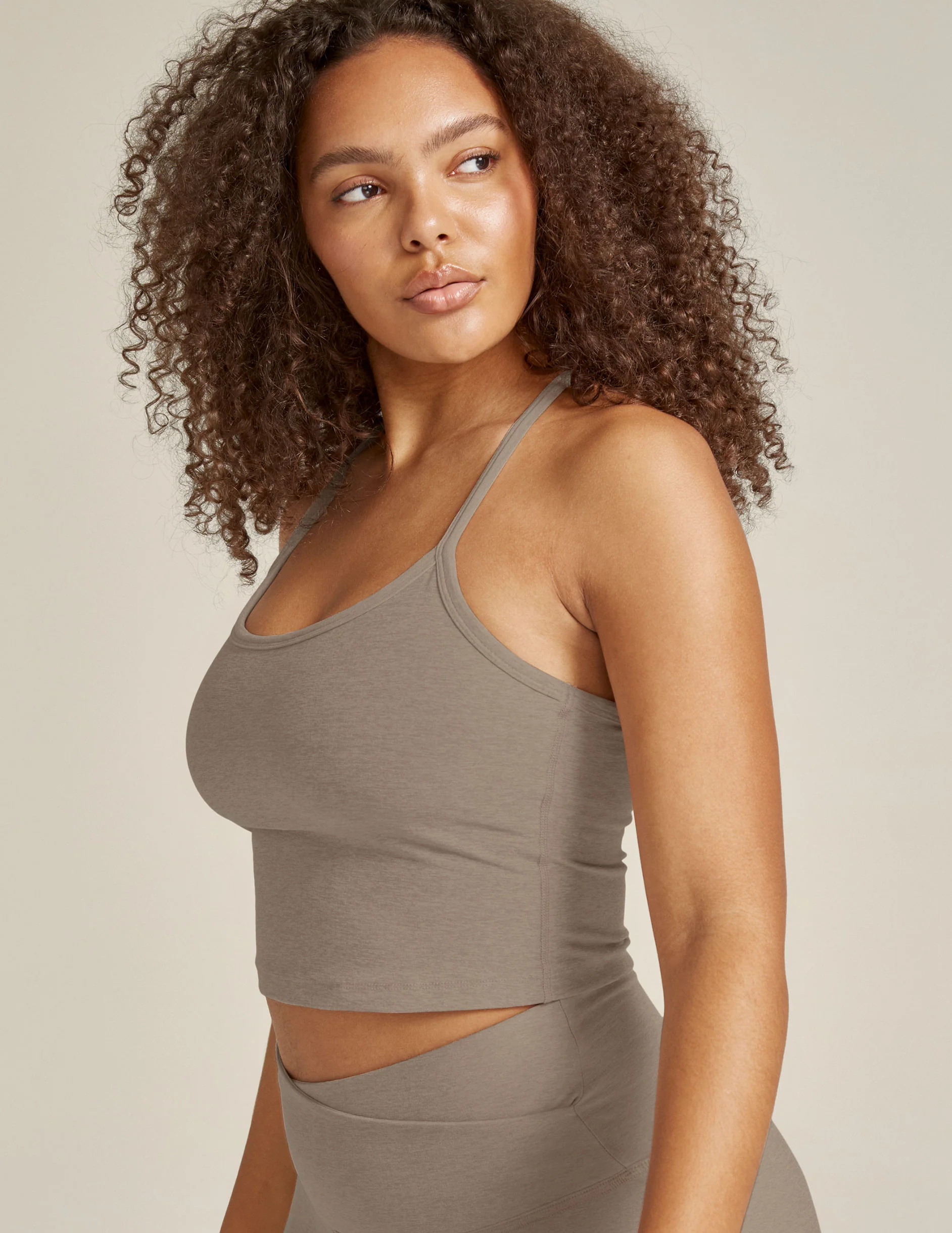 Spacedye Slim Racerback Cropped Tank | Beyond Yoga | Beyond Yoga