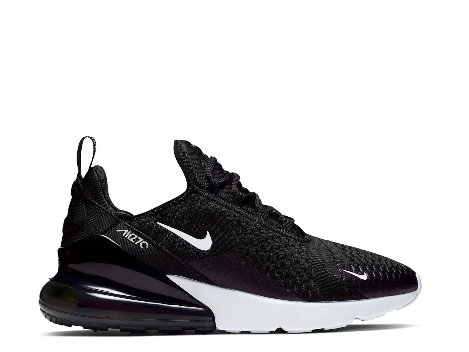 Nike Air Max 270 Sneaker | Men's | Black/White | Size 11.5 | Sneakers | DSW