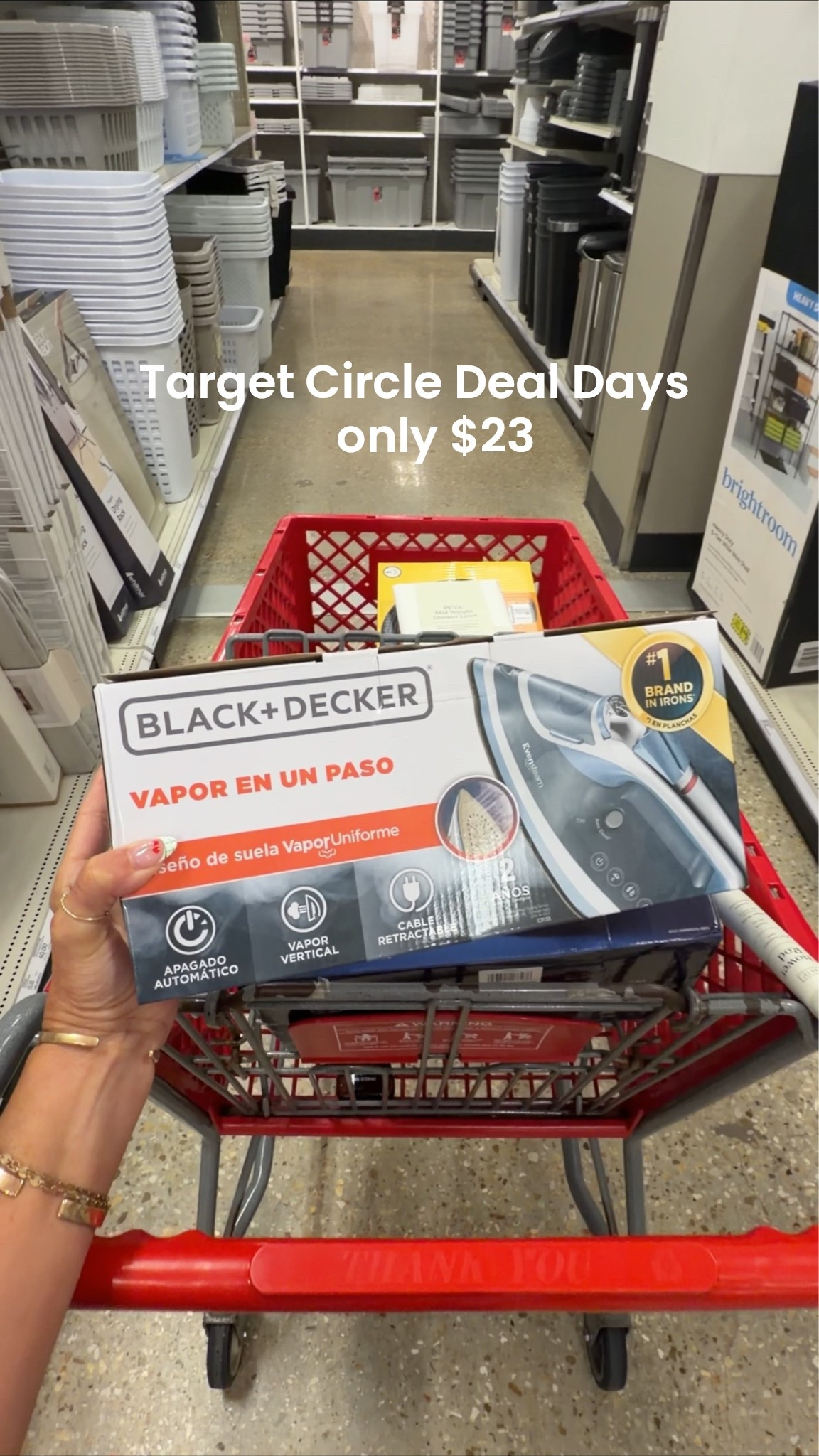 Target Circle Deal Days are almost over!! Take advantage asap!! Beat the rush for back to college shopping!! 
So many house appliances and kitchen items are up to 40% off!! 
#TargetPartner #ad @Target

#LTKSaleAlert
