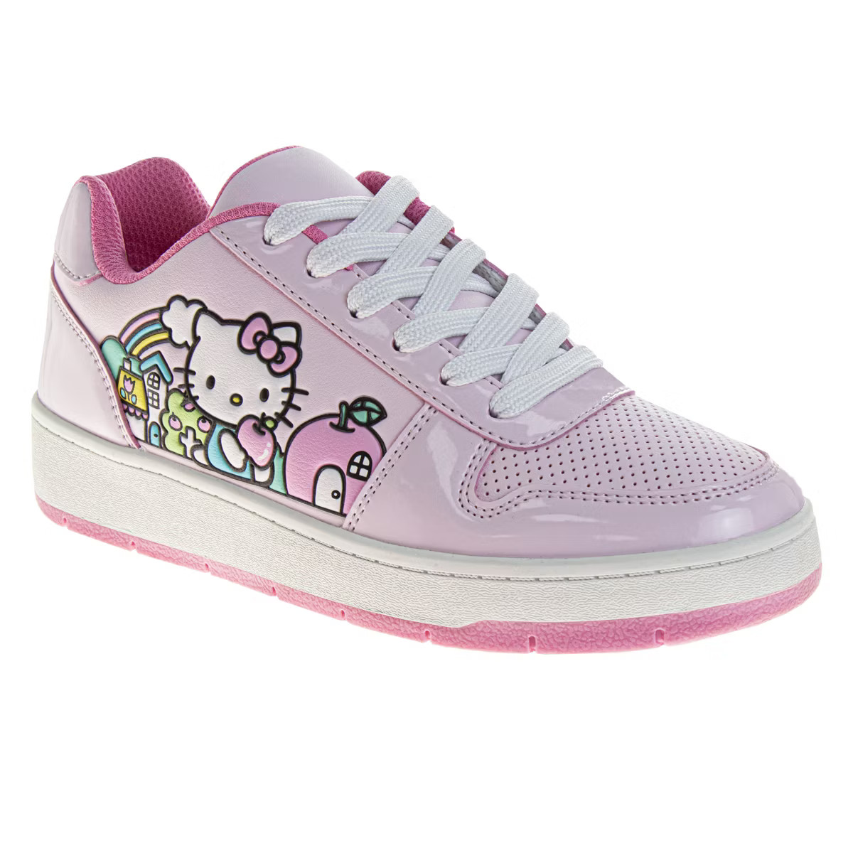 Hello Kitty Women's Lace Up Vintage Fashion Sneakers. | Target