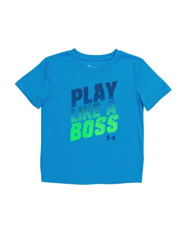 Little Boy Play Like A Boss Tee | TJ Maxx