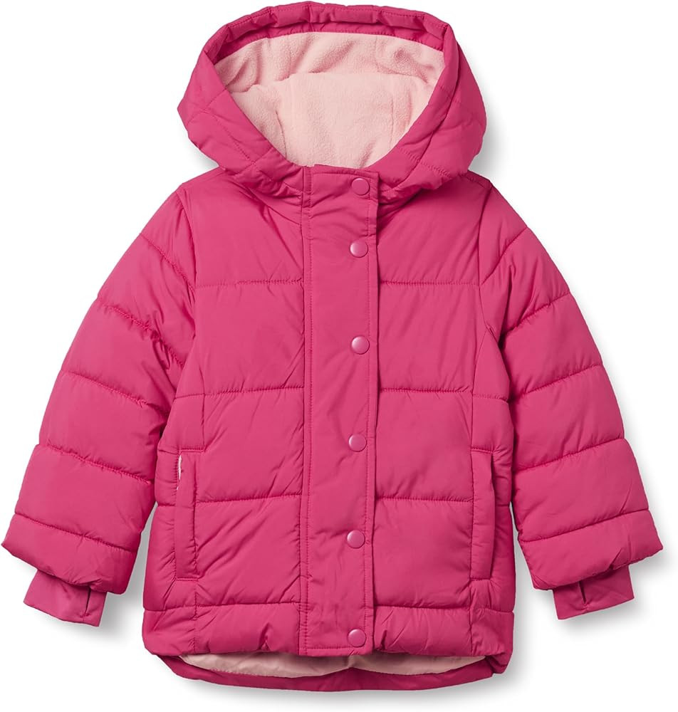 Amazon Essentials Girls Heavyweight Hooded Puffer Coat, Water-Resistant | Amazon (US)