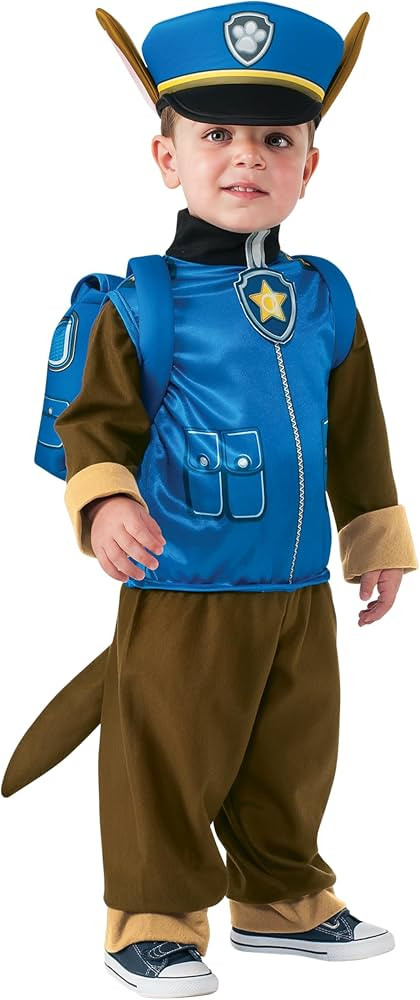 Rubie's Paw Patrol Chase Child Costume, Small | Amazon (US)