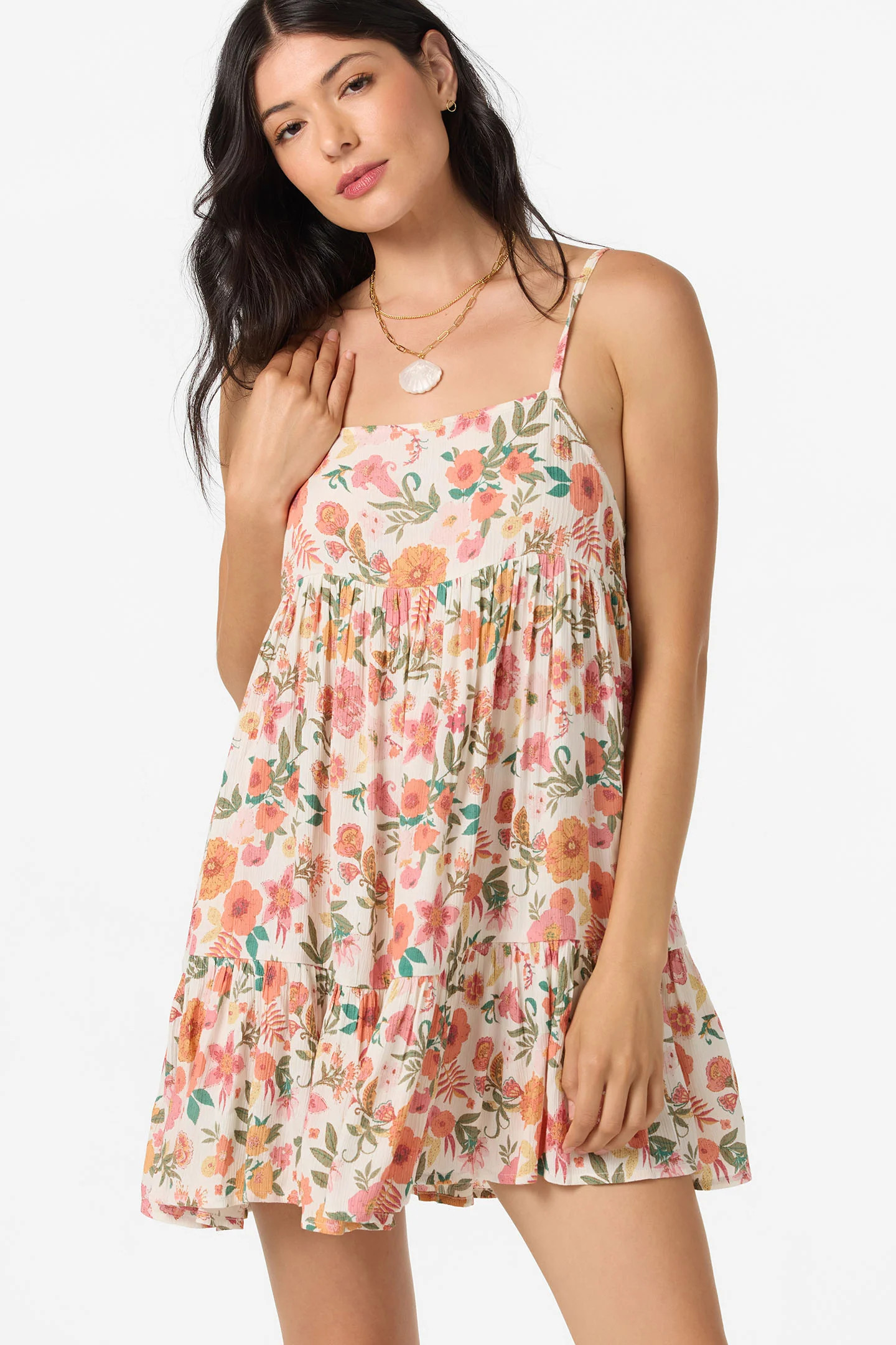 Saltwater Essentials Rilee Printed Dress - Baroque Rose | O'Neill | O'Neill
