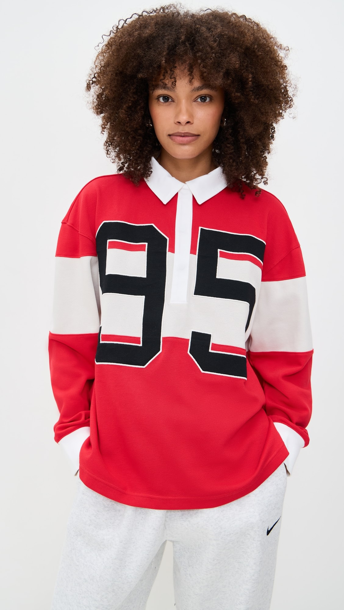 NSW Street Long Sleeve GFX Polo | Shopbop