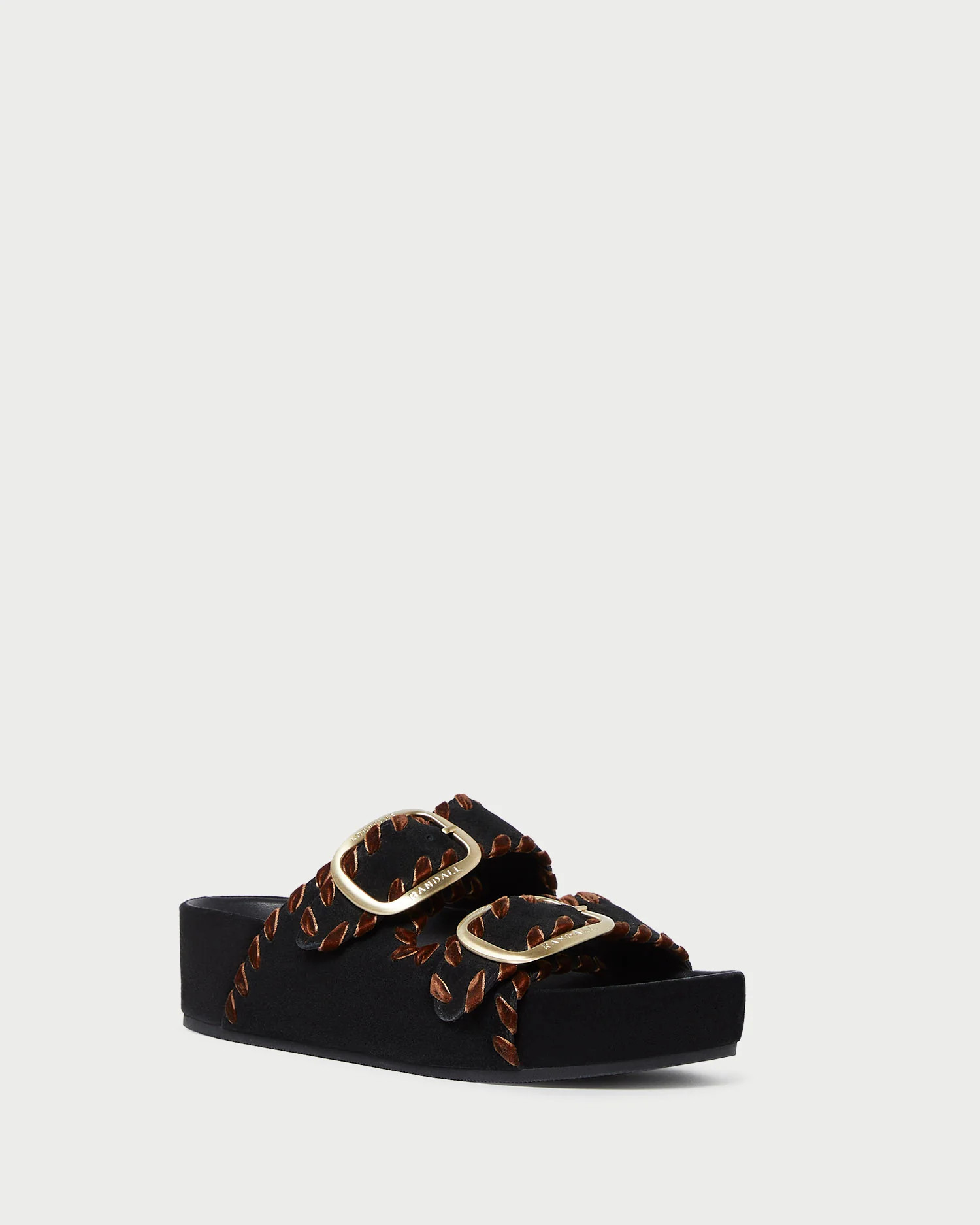 Theo Black/Sienna Footbed Sandal | Loeffler Randall