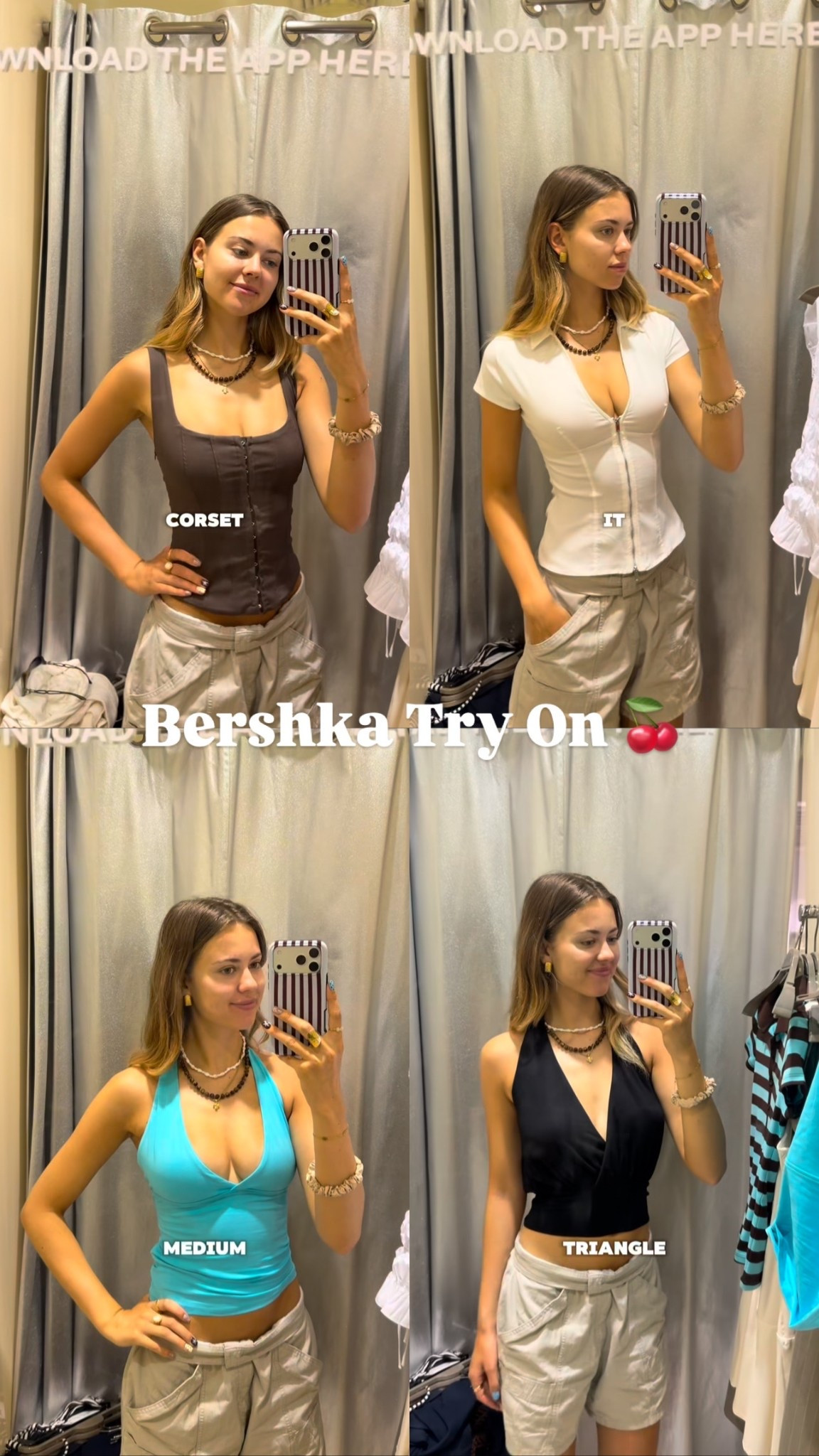 Bershka try on in Manila 🍒🩵

#LTKstyletip #LTKsummer #LTKuk