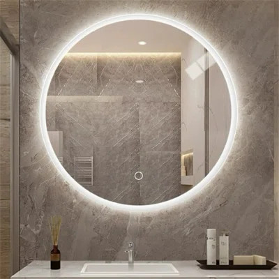 Round LED Bathroom Mirror With Light (Includes Mirror Only) | Wayfair North America
