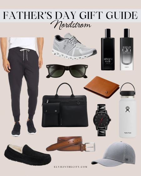 This Father’s Day gift guide from Nordstrom includes Vuori joggers, running shoes, a Melin hat, cologne, Ray Ban sunglasses, a wallet, Hydroflask, briefcase, a watch, slippers and a belt. 

Gifts for him, gifts for dad, fathers Seay gift ideas

#LTKfindsunder100 #LTKmens #LTKGiftGuide