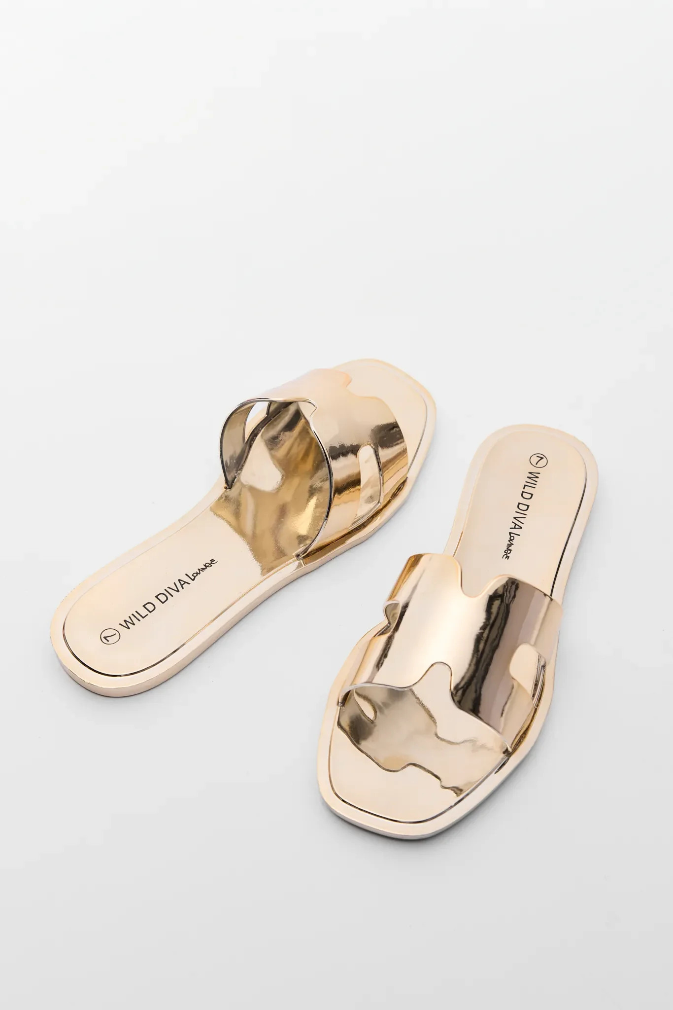 Jaclyn Gold Jelly Sandals | Avara