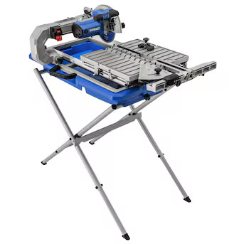 Kobalt Folding Head 9 -Amp 7-in -Blade Sliding Table Tile Saw with Stand | Lowe's