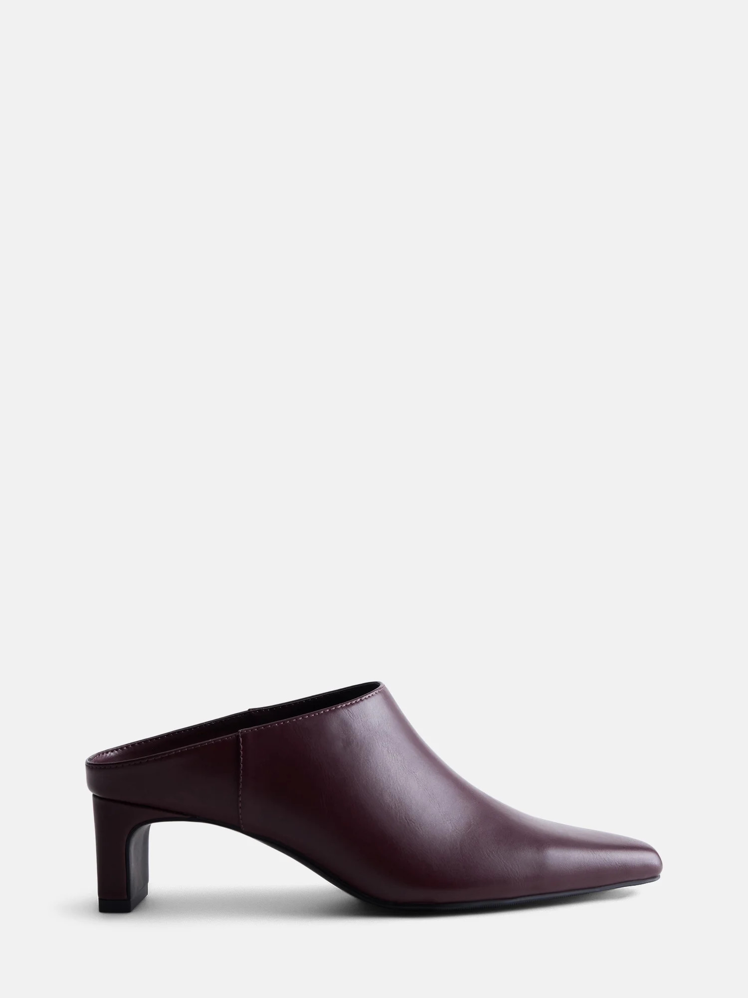 Scenario Women's Slip On Heeled Mules - Walmart.com | Walmart (US)