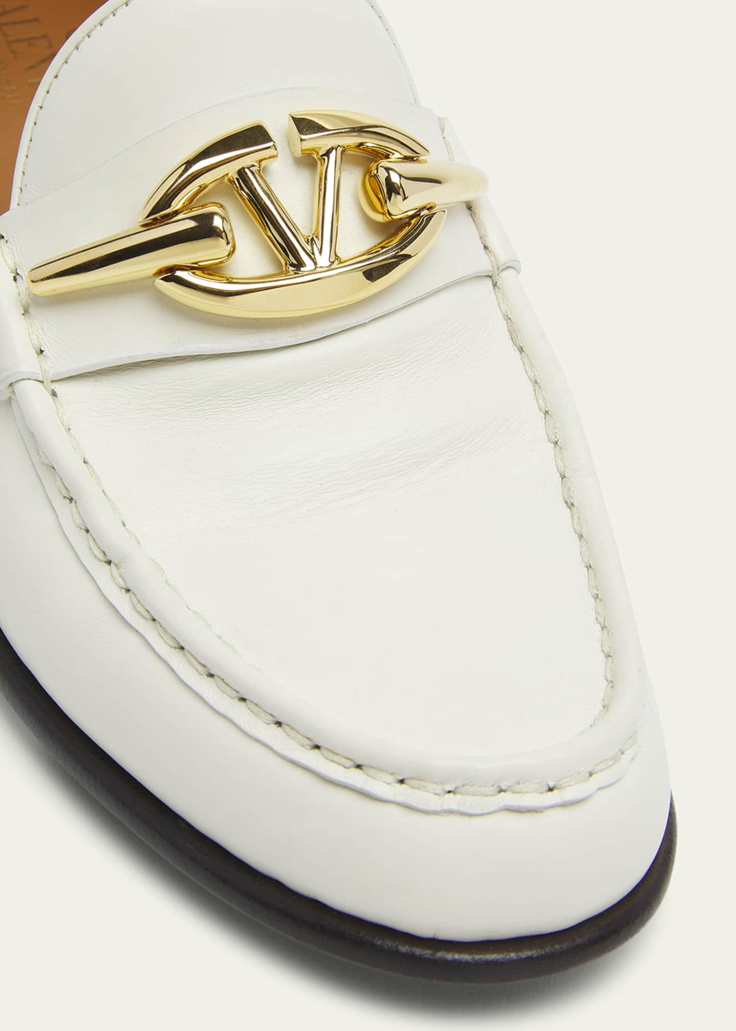 Valentino Garavani Gate VLogo Leather Loafers | Bergdorf Goodman