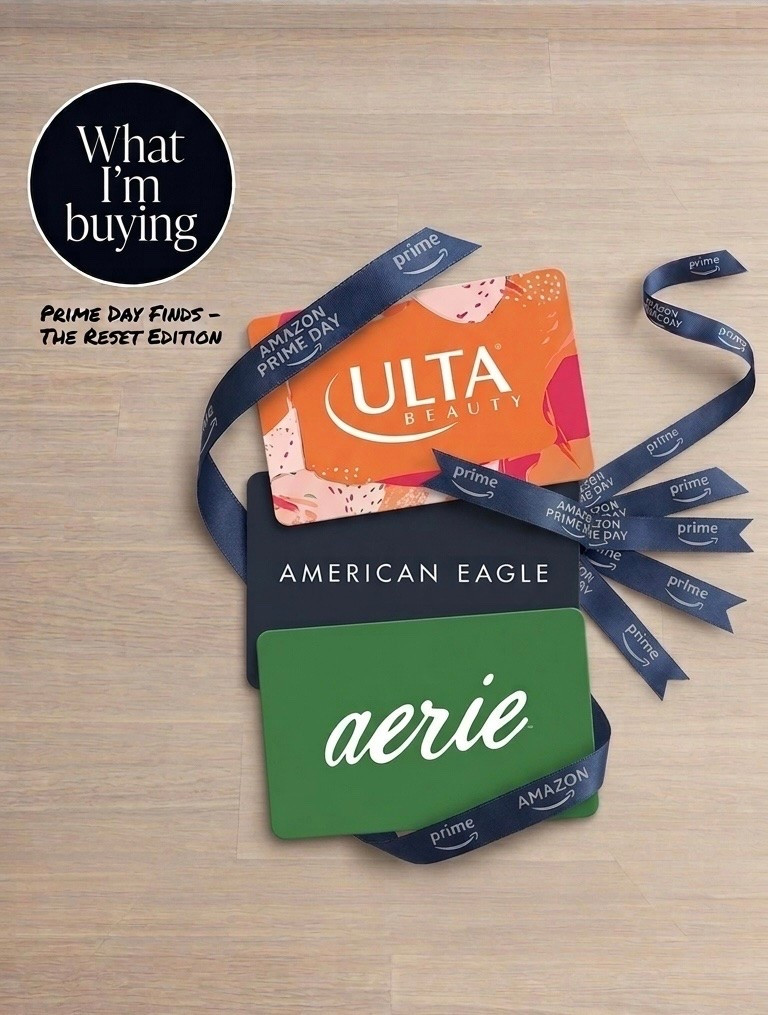 Gift cards are a must on Prime Day!

#LTKmomlife #LTKBeauty #LTKSaleAlert