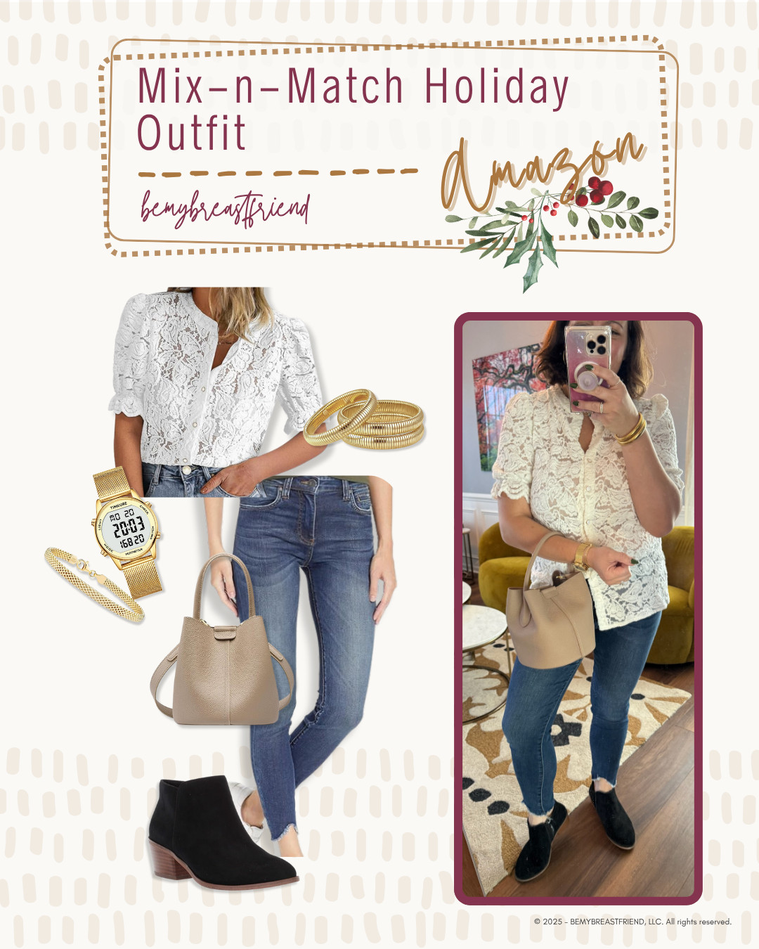 Amazon | Mix-n-Match Holiday Outfit 

 #LTKHoliday #LTKgrwm #LTKmomlife