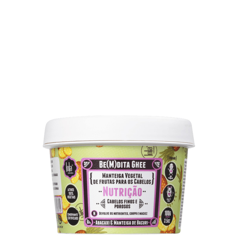 Lola Cosmetics Be(M)dita Ghee Nutrição
            
                 - Máscara Capilar 100g | Beleza Na Web (BR)