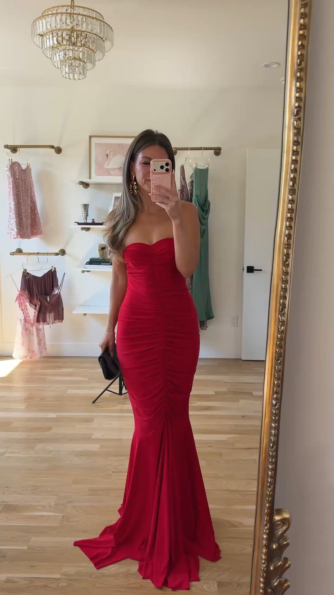 red strapless mermaid style with a ruched bodice and fitted, flared skirt summer wedding guest dress for every girl 💍

I’m 5’4” & wearing my usual smalls/2

summer wedding guest dresses, wedding guest dresses, cocktail dresses, semi-formal dresses, black tie wedding guest dresses, destination wedding guest dresses, garden party dresses, wedding guest outfit ideas, fall dresses, autumn dress

#LTKWedding #LTKSeasonal #LTKootd