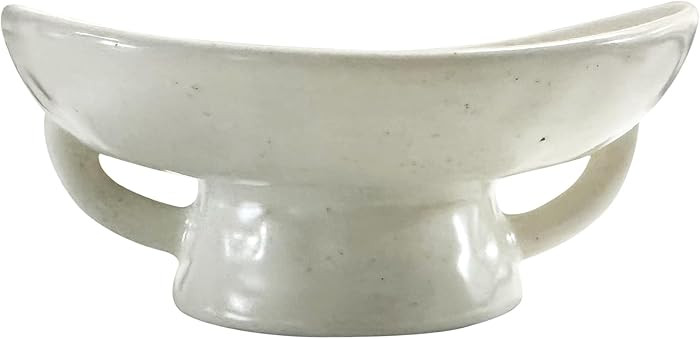 Fox Run White Ceramic Fruit Bowl, 3.5" x 8" x 9" Decorative Bowl | Amazon (CA)