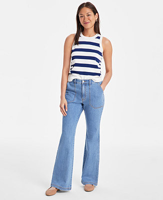 On 34th Women's Mid Rise Flared-Leg Jeans, Exclusively at Macy's - Macy's | Macy's