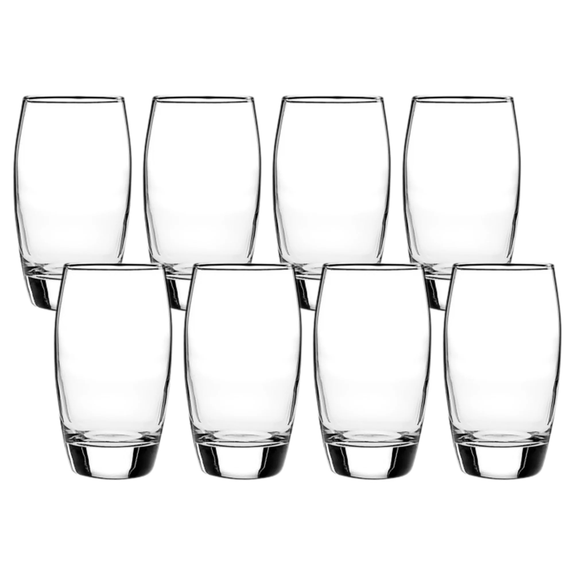 Mainstays Ellendale Drinking Glasses, 16 Ounces, Set of 8 | Walmart (US)