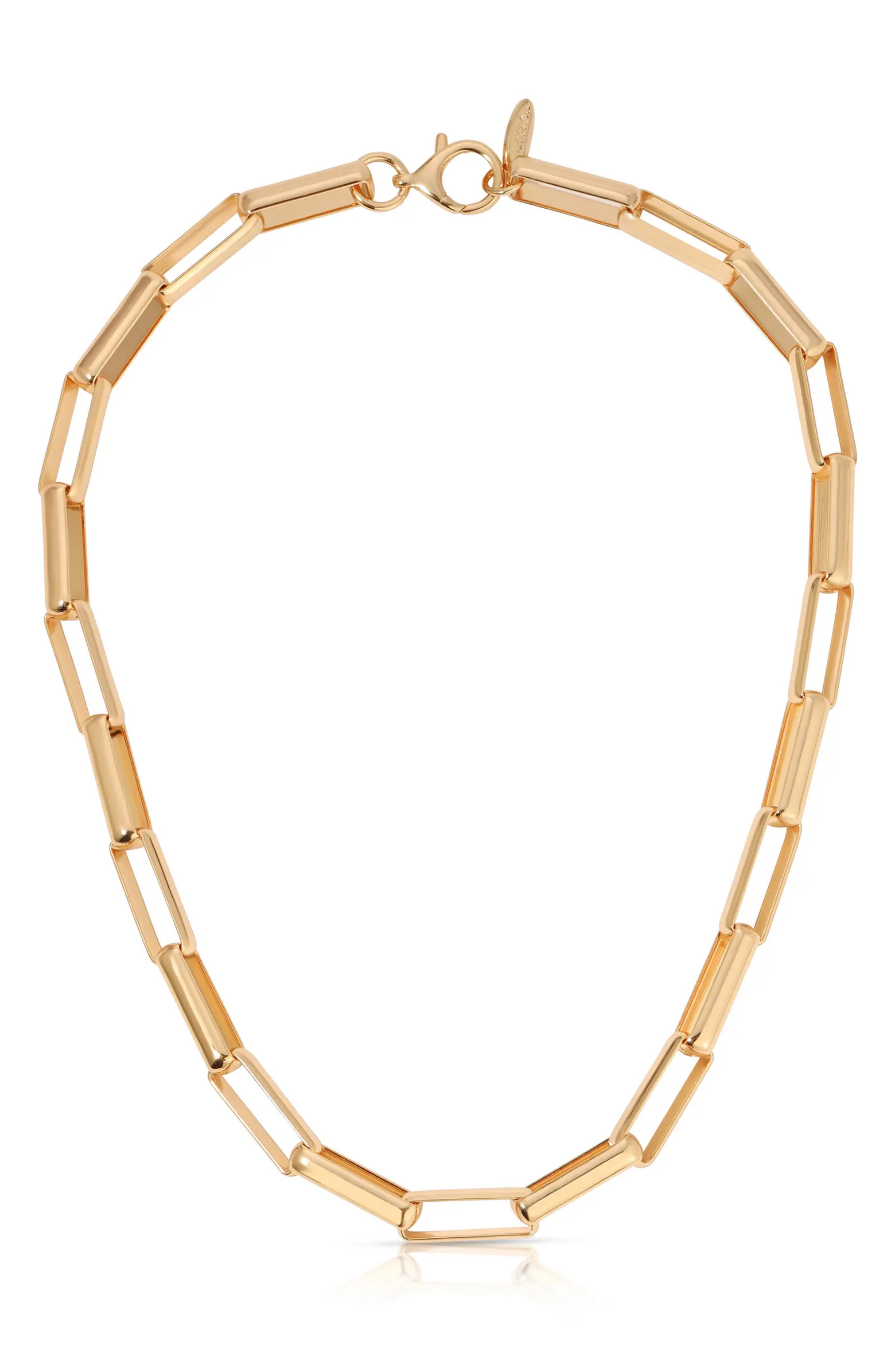 Rectangle Chain Necklace | Nordstrom